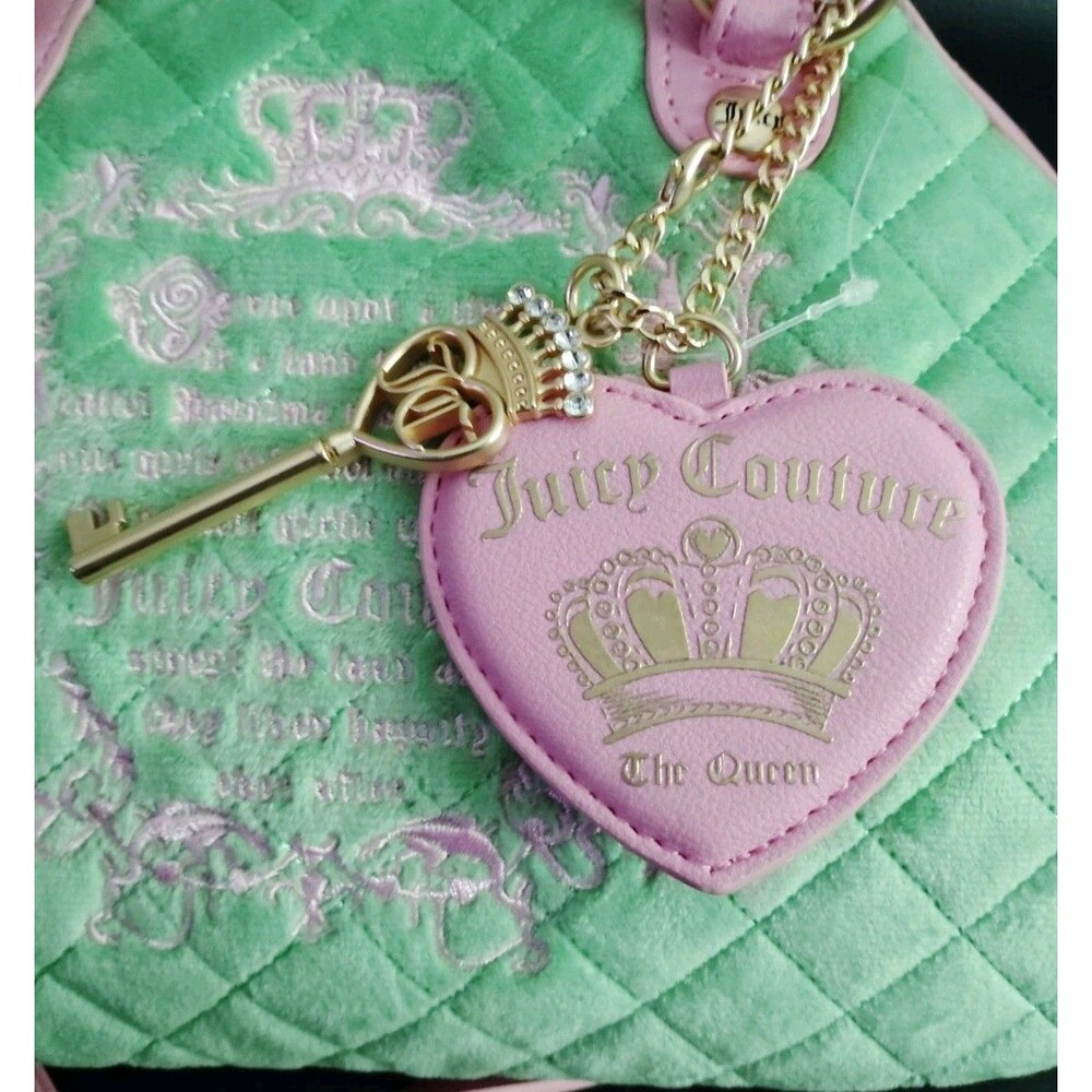 Juicy Couture Convertible Bag in Retro Green NWT - Picture 3 of 8